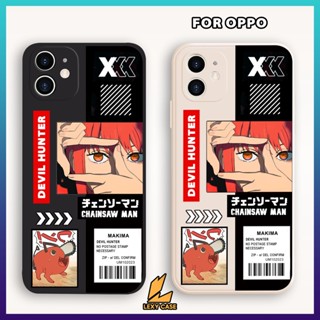 เคสโทรศัพท์มือถือ แบบนิ่ม พิมพ์ลาย Makima SM006 สําหรับ Oppo A5S A12 A15 A16 A16E A16K A17 A54 A55 A53 A3S A11K A31 A36 A52 A74 A92 A94 A37 F1S RENO 6 7 8 เคสโทรศัพท์มือถือ ซิลิโคน ลายการ์ตูนอนิเมะ แฟชั่นล่าสุด สําหรับ Oppo 2023