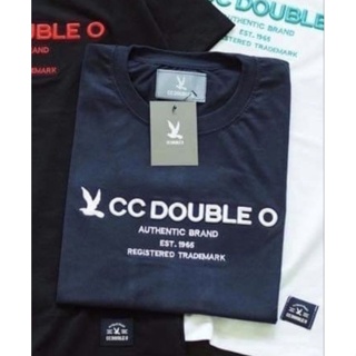 New เสื้อยืดแขนสั้น งานปัก งานป้าย CC-OO No.73 ใส่ได้ทั้งชายและหญิง S M L XL