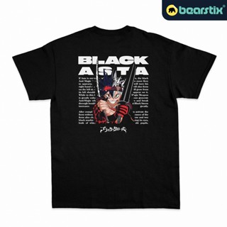 Shinzo - Tshirt Black Asta - Kaos Black Clover - Baju Anime Streetwear - Tshirt Unisex_01