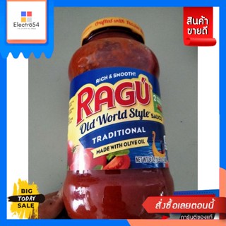 Ragu Traditional Pasta Sauce ซอสราดเส้นพาสต้า รากู  680g Ragu Traditional Past