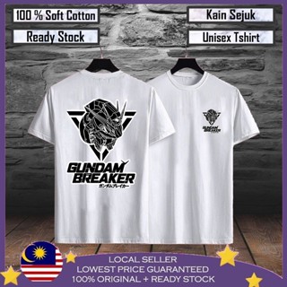 GUNDAM BREAKER BLACK IRON TSHIRT BAJU VIRAL T SHIRT BAJU LELAKI_01