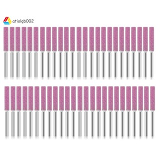 ตะไบหินเจียร 50 ชิ้น สําหรับเครื่องลับคมเลื่อยยนต์ 0.16 นิ้ว 4 มม.