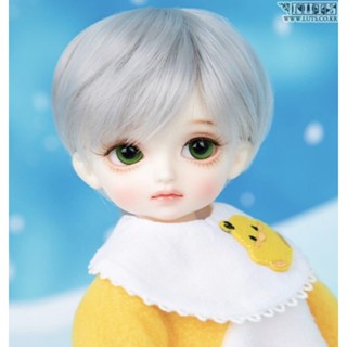 วิก6-7"luts(งานเกาหลี)CDW217 Royal Silver 1/6 BJD Yosd ทรงเด็กชาย