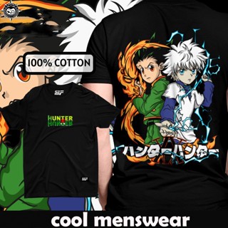 SEF Apparel Anime Series Hunter X Hunter Gon and Killua T shirt White 100% Cotton_02