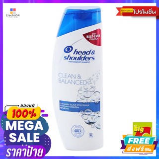 เฮดแอนด์โชว์เดอร์ แชมพู สูตรคลีนแอนด์บาลานซ์ 330 มล. Head &amp; Shoulders Shampoo Clean &amp; Balance