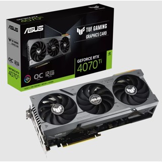 ASUS TUF GEFORCE RTX 4070 Ti O12G GAMING GDDR6X (3Y) CR6-001383 การ์ดจอ