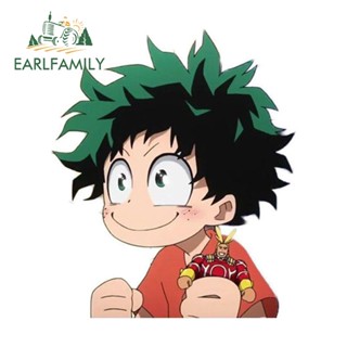 Earlfamily สติกเกอร์ติดกันชน ลาย My Hero Academia ขนาด 13 ซม. x 11 ซม. สําหรับตกแต่ง