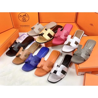 พร้อมส่งรองเท้าแตะ Hermes Oran Sandal งานHi-End (พร้อมกล่องอุปกรณ์ครบเซต)