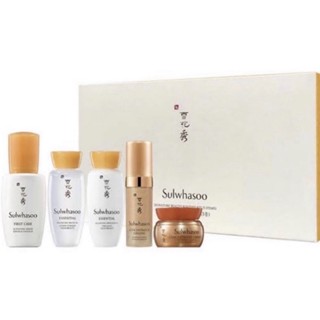 พร้อมส่ง🛍ชุดบำรุงผิวหน้า Sulwhasoo Signature Routine Kit [5 Items] เซทผลิตภัณฑ์ดูแลผิว 5 ขั้นตอน🛍