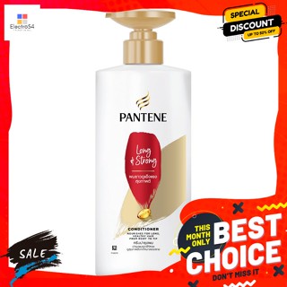 pantene(แพนทีน) แพนทีน ครีมนวดผม สูตรลองแอนด์สตรอง 410 มล. Pantene Hair Conditioner Long and Strong Formula 410 ml.แชมพู