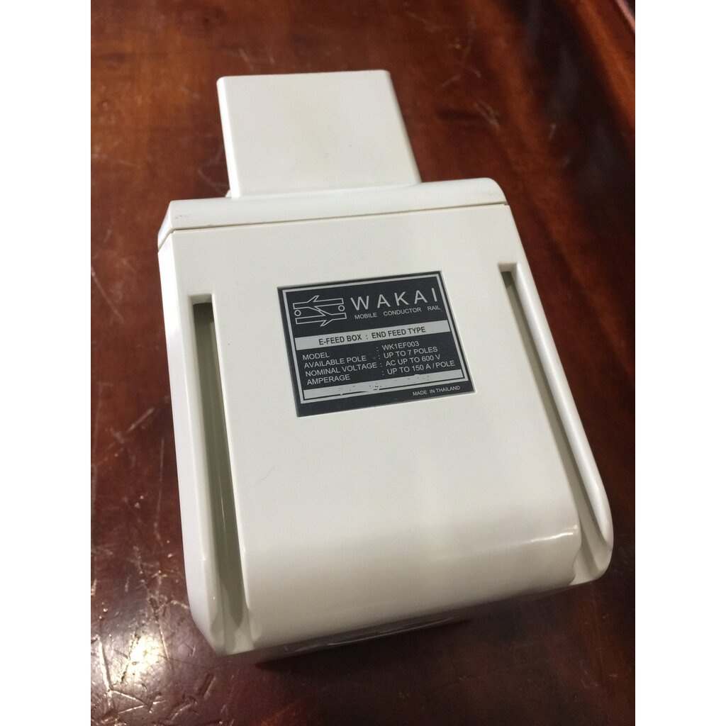 ชุดกล่องป้อนไฟเข้าปลายราง WK1EF003 /END FEED WK1EF003