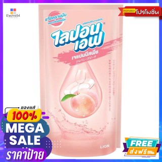 Lipon F(ไลปอนเอฟ) ไลปอน เอฟ ล้างจาน  สูตรเจแปนนีสพีช 500 มล. Lipon F Dishwashing Liquid Japanese peach formula