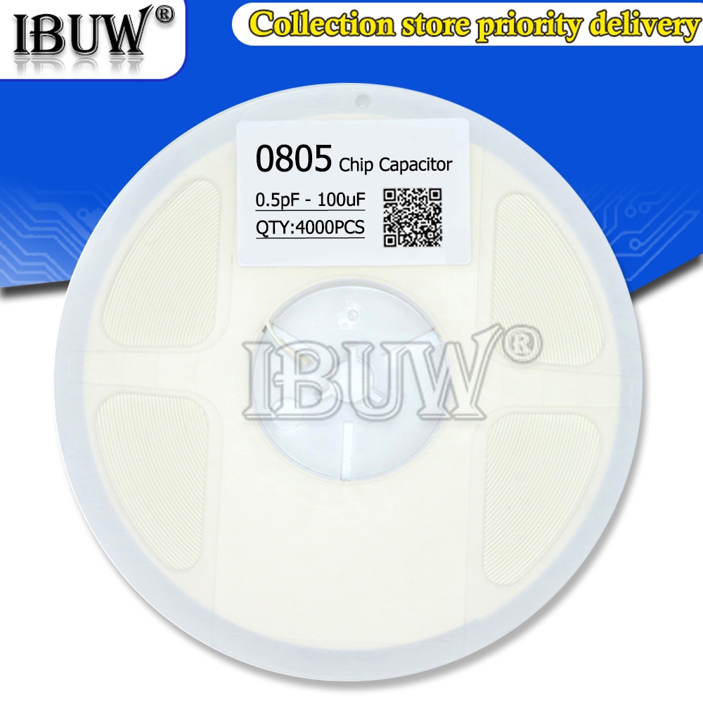 ตัวเก็บประจุ 0805 เซรามิค Multilayer SMD - 360PF 470PF 1NF 10NF 47NF 100NF 470NF 1UF 10UF 22UF 47UF 