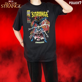 Power 7 Shop เสื้อยืดการ์ตูน มาร์เวล Doctor Strange ลิขสิทธ์แท้ MARVEL COMICS  T-SHIRTS (MVX-093)