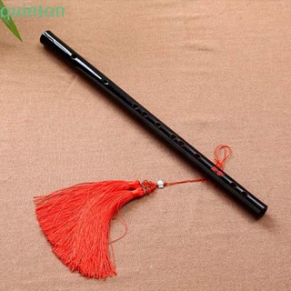 Quinton เครื่องดนตรีขลุ่ยจีนดั้งเดิม Mo Dao Zu Shi สีดํา