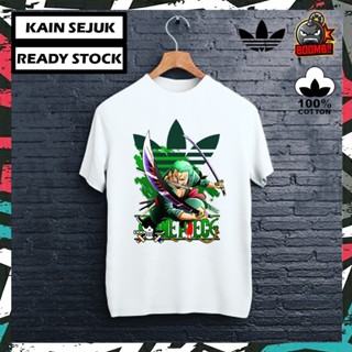 100% PREMIUM COTTON ADIDAS ONE PIECE 2 100% Cotton Tshirt TEE Shirt Streetwear Men Women Baju Lelaki Wanita Perempu_11