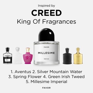 Creed น้ำหอมแนวกลิ่น Aventus Silver Mountain Water Spring Flower Green Irish Tweed Millesime Imperial น้ำหอมผู้หญิง