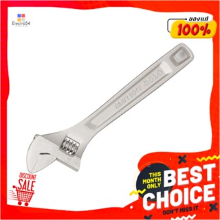 ADJUSTABLE ประแจเลื่อน ชุบซาติน SOLO No.626 12 นิ้วADJUSTABLE WRENCH WITH SATIN FINISH SOLO NO.626 12IN