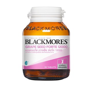 Blackmores Grape Seed Forte 12000 แบลคมอร์ส เกรพสีด ฟอร์ท 12000