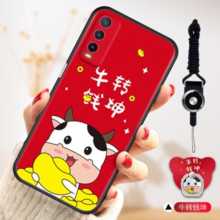 เคสซิลิโคนนิ่ม เนื้อแมตต์ กันตก สําหรับ Vivo y30 V2034A y30