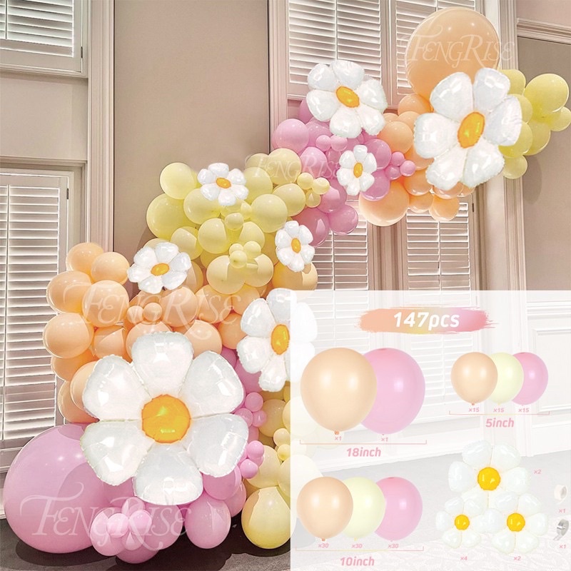 🍰ร้านไทย ส่งด่วน ชุดลูกโป่งปาร์ตี้ เซ็ทคุ้มสุดสวยสุดลูกโป่งอลังการ เซ็ทใหญ่ มีหลายแบบเลือกเลยจ้า - รูปที่ 6