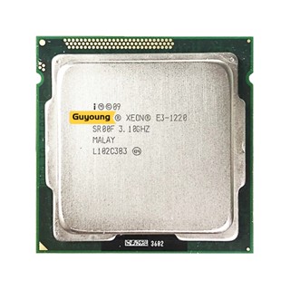 Xeon E3-1220 E3 1220 3.1 GHz  Quad-Core Quad-Thread CPU Processor 8M 80W LGA 1155