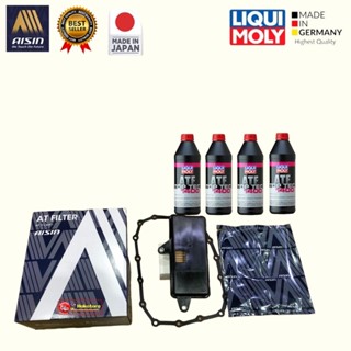 กรองเกียร์ ประเก็น น้ำมัน LIQUI MOLY 4ลิตร 25420-5T0-003 Honda Civic Cvt CITY GM6 JAZZ GK CITY HRV ปี14-22