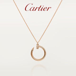 [พร้อมส่ง] Cartier Juste un Clou สร้อยคอ สีทอง สีโรสโกลด์ สีขาว