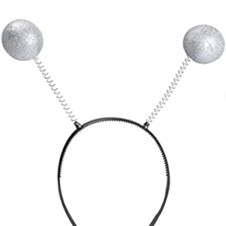 Han MartianHeadband Antenna HeadHeadband Alien HeadBopper ที่คาดผมเอเลี่ยนฮาโลวีน