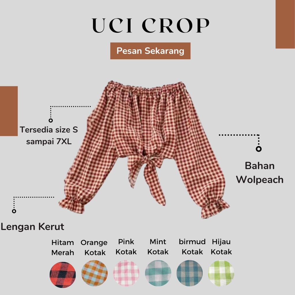 เสื้อครอป Uci*******