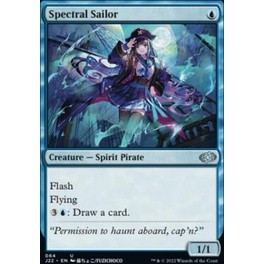 Spectral Sailor การ์ด Magic The Gathering ของแท้จากชุด Jumpstart 2022