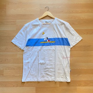 เสื้อยืด ผ้าเบา ใส่สบาย Zara Peanuts แท้ 💯