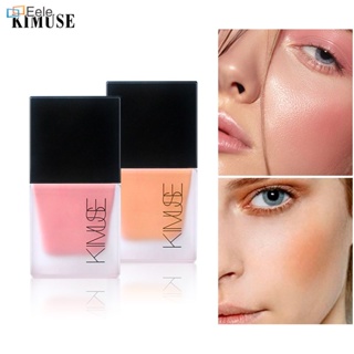 KIMUSE Liquid Blush HANGOVER RED WINE Natural Cheek Tint Blusher Matte Cream On Face Make Up Cosmetics Cinnameele