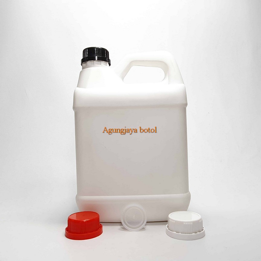 4 L White Hdpe Jerry Can / Hdpe Jerry Can / Jerry Can / Honey Jerry Can / Sergien Softener / 4 ลิตร 