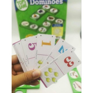 Top games DOMINOES ฝึกสมอง การจับคู่ ภาพเหมือนกัน ฝึกการสังเกตุ สมาธิ