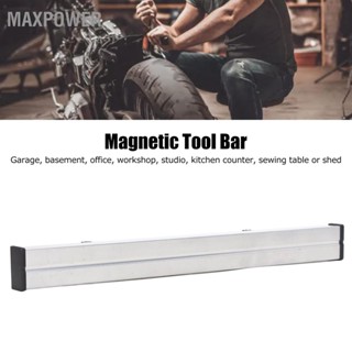 Maxpower ที่จับเครื่องมือแม่เหล็ก 1 ด้าน มีดทำครัวสำหรับงานหนัก ออแกไนเซอร์ Bar Strip FH1‑300 สีเงิน 300 มม.