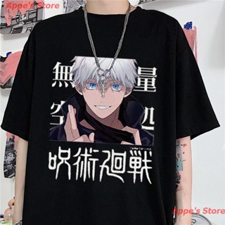 Appes Store New เสื้อยืดแขนสั้นพิมพ์ลาย Jujutsu Kaisen Yuji Itadori แฟชั่น Unisex เสื้อยืดพิมพ์ลาย เสื้อยืดผู้ชาย _02