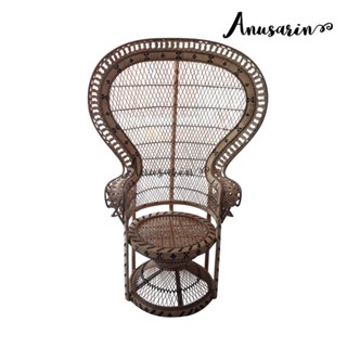 Anusarin RATTAN PEACOCK CHAIR 05 Bohemian Peacock Chair -Natural Rattan Color เก้าอี้โบฮีเมียน