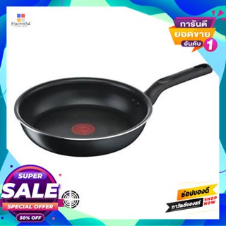 Fry กระทะด้ามนอนสติ๊กทรงตื้น Everyday Cooking Tefal รุ่น C5730495 ขนาด 24 ซม. สีดำnon-Stick Fry Pan Everyday Cooking Tef