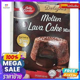 เบเกอรี่ Betty  Molten Lava Cake Mix ครอกเกอร์ลาวาเค้ก เบตตี้ 400g. Betty Molten Lava Cake Mix Betty Lava Cake