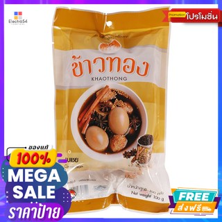 Khaothong(ข้าวทอง) ข้าวทอง อบเชย 100 ก. Khao Thong Cinnamon 100 g.เครื่องปรุงและผงปรุงรส