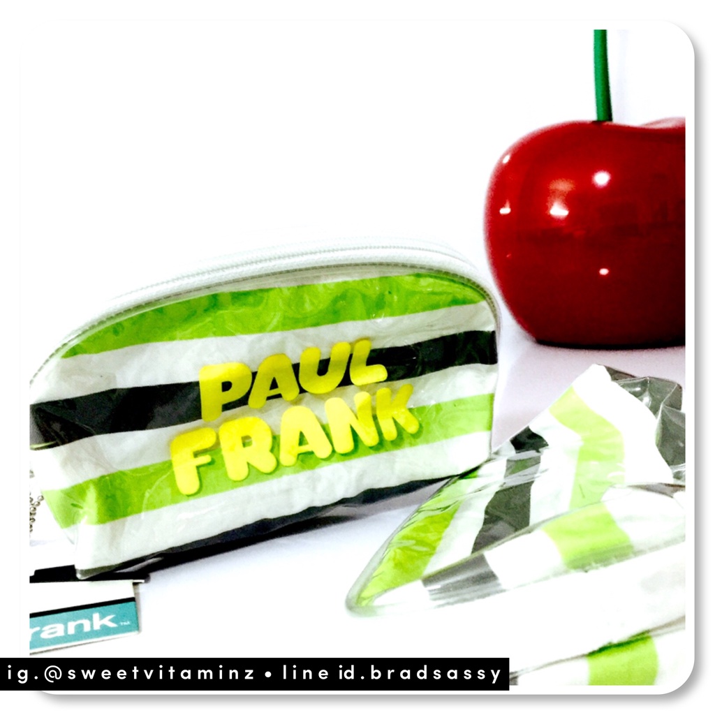 กระเป๋าใส่ของจุกจิก กันน้ำได้ จาก Paul Frank (สินค้าใหม่ ป้ายห้อย ของแท้ 100% จาก Shop Paul Frank คะ