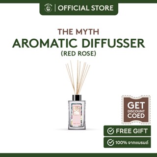 The Myth Aromatice Diffuser - Red Rose ก้านไม้หอมปรับอากาศกลิ่นกุหลาบแดง 30ml.