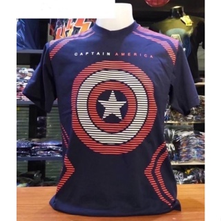 Marvel เสื้อลิขสิทธิ์แท้ 100% ลาย CAPTAIN AMERICA