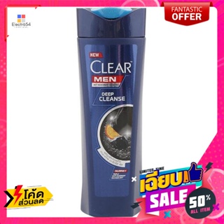 ดูแลผม เคลียร์ เมน แชมพู​สูตรขจัดรังแค ดีพคลีนส์ สีน้ำเงิน 320 มิลลิลิตร Clear Men Anti-Dandruff Shampoo Deep C