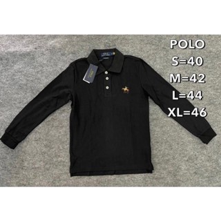 แขนยาว polo เสื้อโปโล