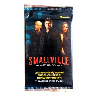 (Sealed Pack) ซองสุ่มการ์ดซีรี่ย์ ซูเปอร์แมน สมอวิลล์ ซีซั่น 6 (SMALLVILLE SEASON 6 PREMIUM TRADING CARDS SUPERMAN)