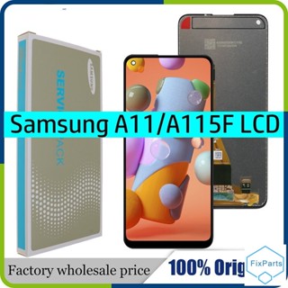 ชุดประกอบหน้าจอสัมผัส Lcd สําหรับ Samsung Galaxy A11 Samsung A115F A115F DS