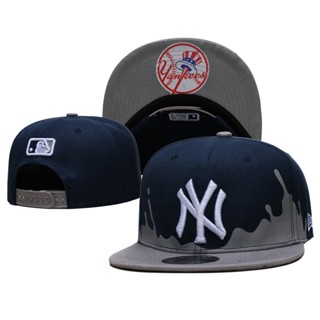 หมวกแก๊ป ผ้าฝ้าย ปักลาย New York Yankees MLB Snapback สามารถปรับได้ สําหรับผู้ชาย และผู้หญิง เหมาะกับการเล่นกีฬา