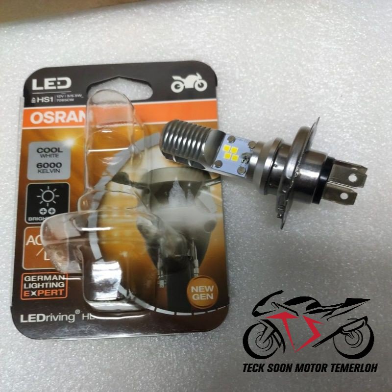 หลอดไฟ LED mentol LED osram h4 TBM